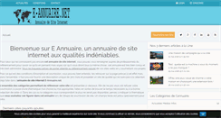 Desktop Screenshot of e-annuaire.net